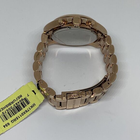 Michael Kors Mk5523 Women's Gold Stainless Steel Analog Dial Quartz Watch PB14 - Picture 5 of 8